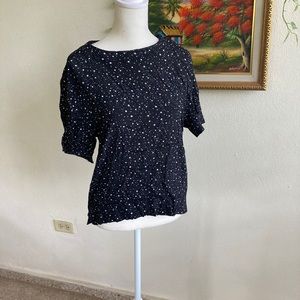 H&M blouse with star design